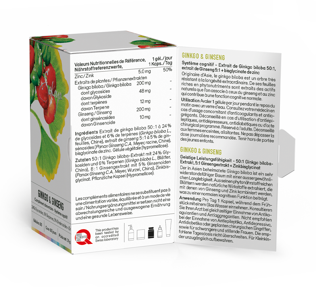 Ginkgo & Ginseng - Sekoya